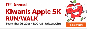 13th Annual Kiwanis Apple 5K Run/Walk